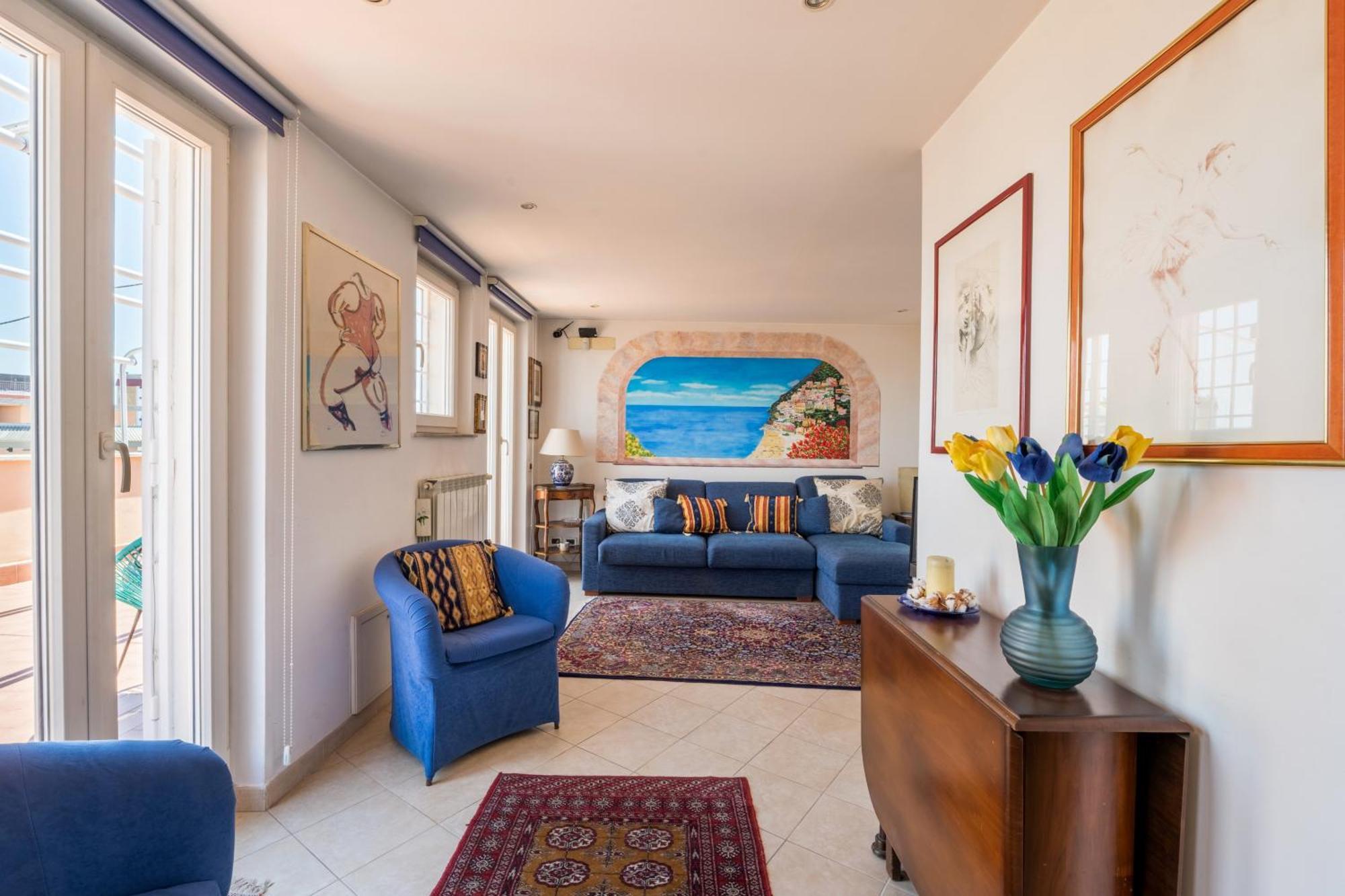 La Terrasse, Penthouse In Monteverde Apartamento Roma